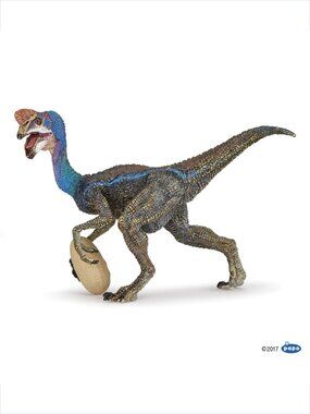 Papo Blue Oviraptor Dinosaur ( 55059)  Animal Figurine New w/Tag Age 3+